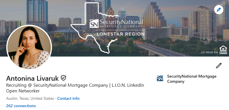 Verified LinkedIn Profile