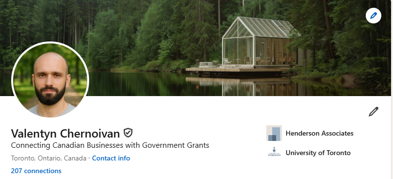 Verified LinkedIn Profile