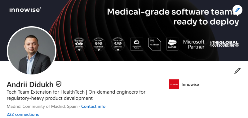 Verified LinkedIn Profile